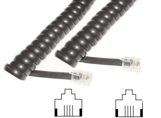 E+P T 15, 2 M, Sort, 4/4 Pin