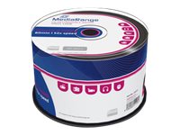 MediaRange - 50 x CD-R - 700 MB (80min) 52x - svart - spindel | Datorkomponenter - Hårddisk & Lagring - Lagringsmedia | GameStuff