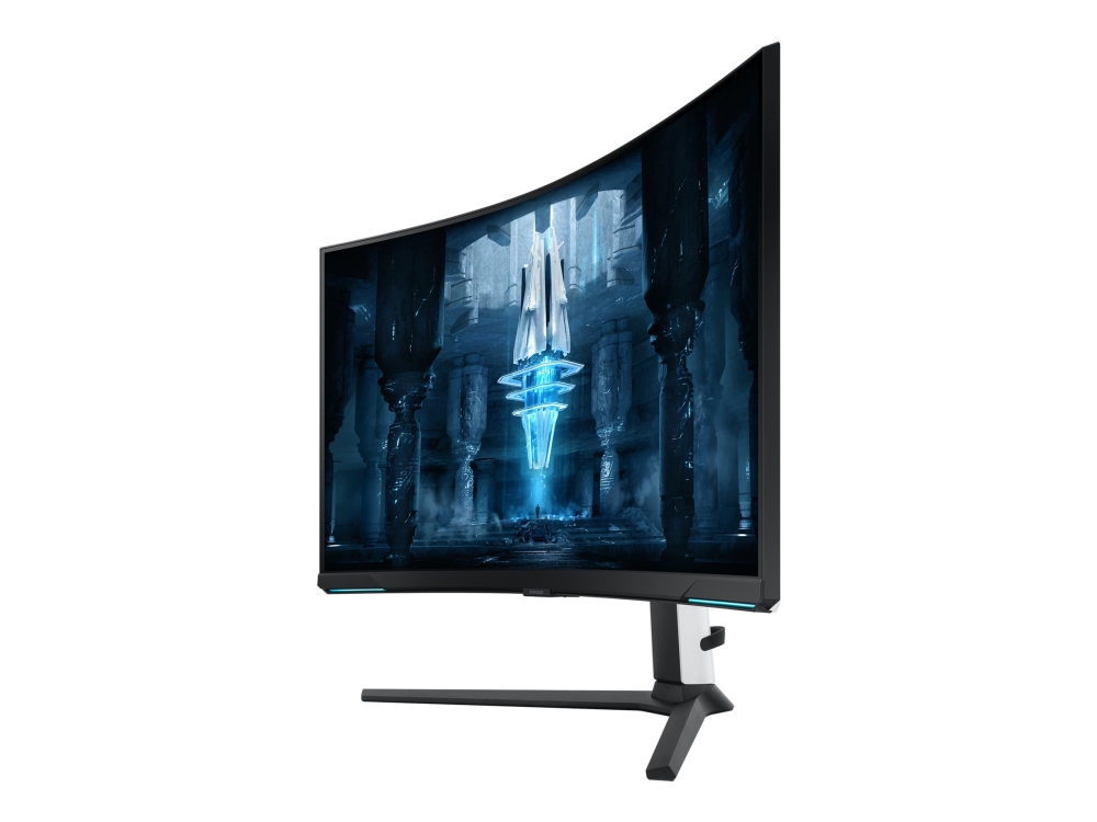 Samsung Odyssey Neo G8 S32bg850nu - Qled-Monitor - Kurvet - 32" - 3840 X 2160 4K @ 240 Hz - Va - 1000 Cd/M² - 1000000:1 - Hdr10+ - 1 Ms - 2Xhdmi, Dis