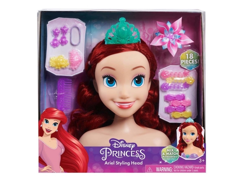 Disney Princess Basic Ariel stylinghuvud
