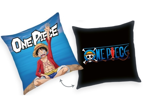 Billede af One Piece Pude (Blå / Sort) hos Computersalg.dk