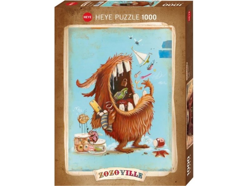 Puzzle 1000 Brikker Zozoville - Unersättlich