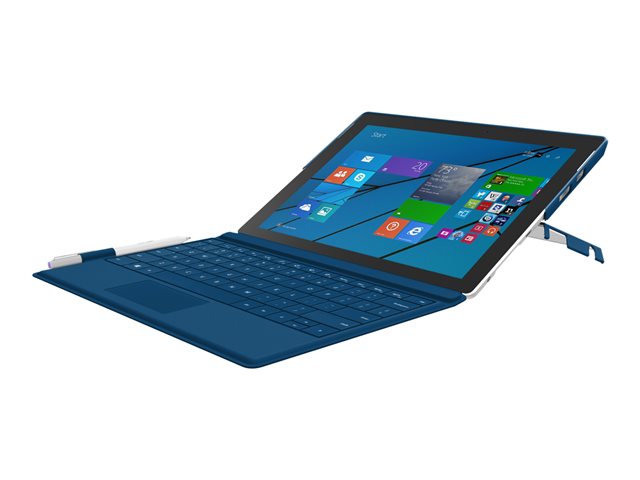 Incipio Feather Advance - Tablet-Hülle - Plextonium, Veganes Leder - Navy Blue - Für Microsoft Surface Pro 3