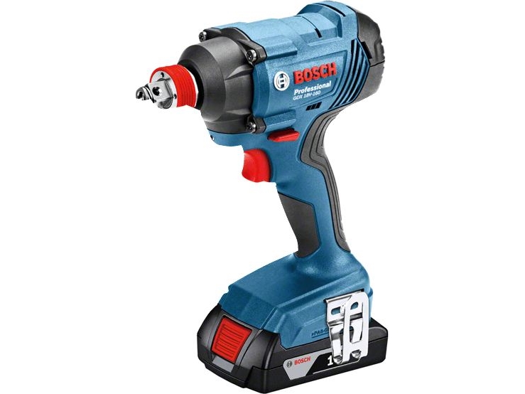 BOSCH 18V 1/2 / HEX 1/4 180Nm 2x2.0Ah GDX 180-LI slagnyckel