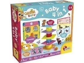 Lisciani Carotina baby en samling av spel för de yngsta 4in1 079872 LISCIANI p8 | Leksaker - För dom minsta | GameStuff