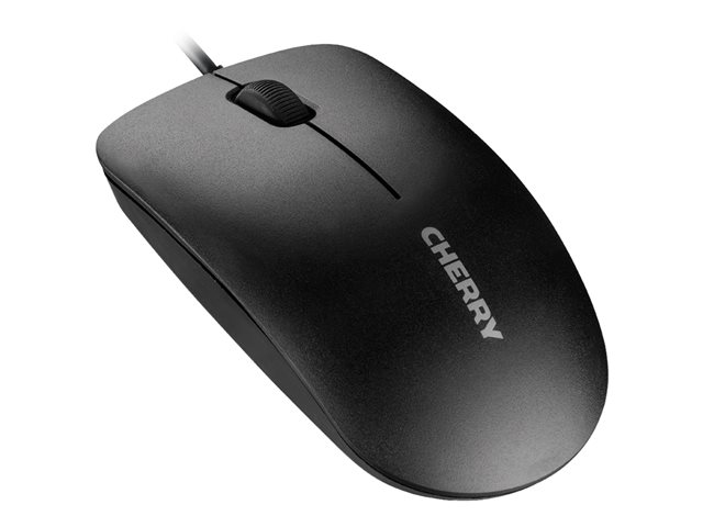 Cherry Mc 1000 Kabelgebundene Maus, Schwarz, Usb, Beidhändig, Optisch, Usb Typ-A, 1200 Dpi, Schwarz