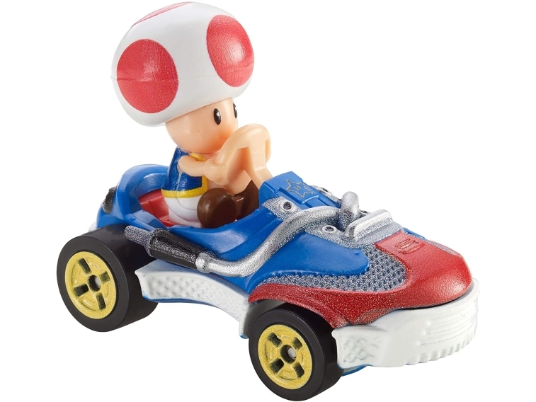 Hot Wheels Mario Kart Toad Sneeker Vehicle