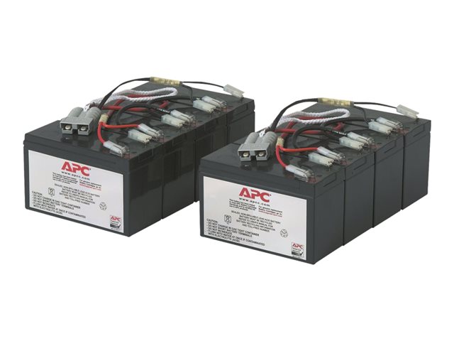 Apc Replacement Battery Cartridge #12 - Ups-Batteri - 2 X Batteri - Blysyre - Sort - For P/N: Dl5000rmt5u, Su3000r3ix160, Su5000r5tbx114, Su5000r5tbx