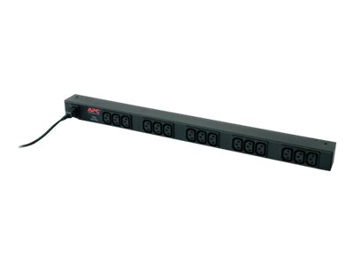 Apc Basic Rack-Mount Pdu - Strømfordelingsenhed (Rackversion) - Ac 208/230 V - 2.3 Kw - Input: Iec 60320 C14 - Output-Stikforbindelser: 15 (Power Iec