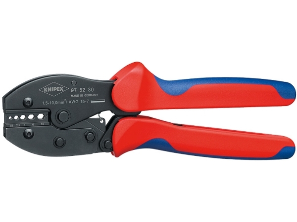 Knipex 97 52 30 Sb, Diagonal Tang, Krom-Vanadium-Stål, Plast, Blå, Rød, 220 Mm, 499 G