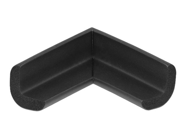 Delock Foam - Kantbeskytter - Sort