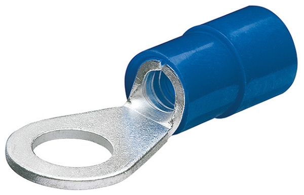 Kabelchuh Ringform Isoliert Blau 100 Stk