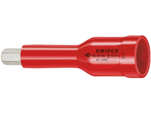 Knipex 98 39 05, Einzelner Artikel, Steckdosenadapter, Stahl, 1 Stück(E)