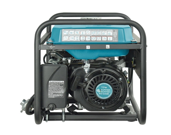 Könner & Söhnen hybrid (benzin/benzin) generator 2,6kW 230V KS 3000 G