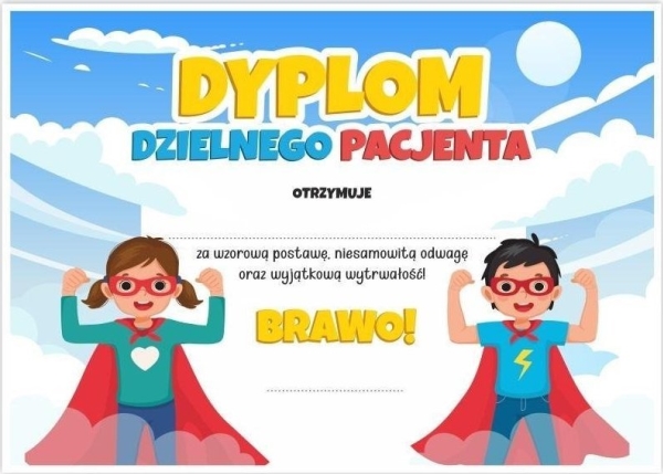 Learnhow A4-Diplom Für Tapfere Patienten - Super Kids 10Pcs