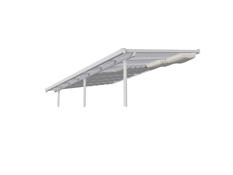 Gardiner til Feria terrasseoverdækning 16,1 m2 (3 x 5,46 m) Palram - Canopia (540-156)