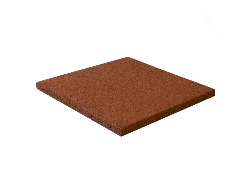 Falk Gummiflise 50x50x3 cm rød NORDIC PLAY Active (810-167)