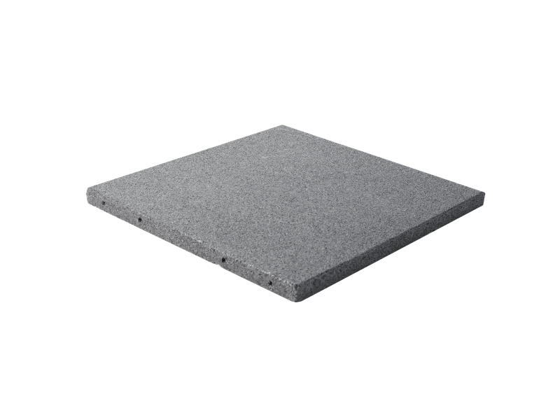 Gummiflise 50 X 50 X 3 Cm Grå Nordic Play Active 7,5 M2, 30 Stk. (810-173)