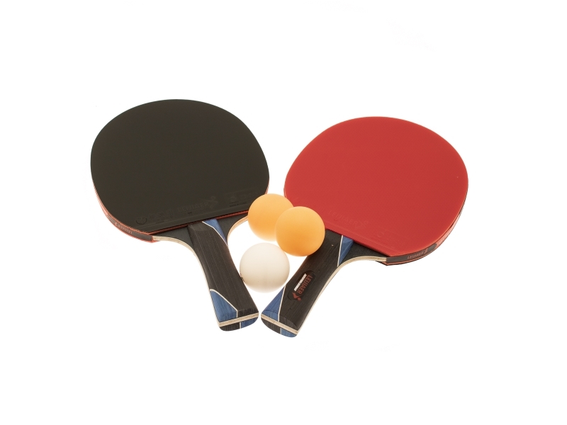 Bordtennis bat PRO 2 bat og 3 bolde NORDIC Games (809-031) | Leksaker - Spel - Spelbord | GameStuff