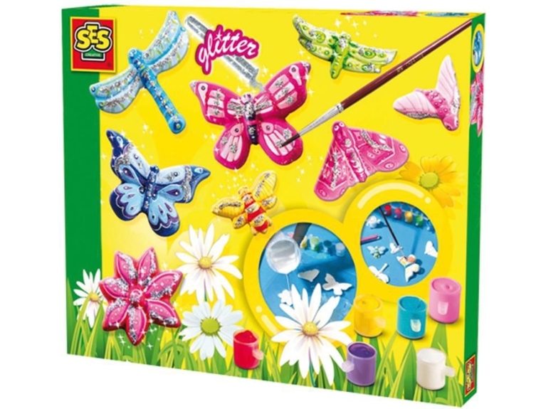 SES Creative 01131, Gipsgjutnings-/målarkit för barn, 5 År, Multifärg | Tele & GPS - Batteri & Laddare - Billaddare | GameStuff