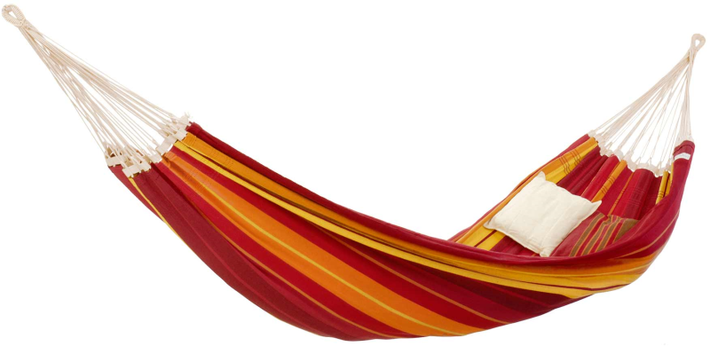 Amazonas Az-1025200, Hängende Hängematte, 280 Kg, 4 Person(En), Baumwolle, Polyester, Mehrfarbig, 4500 Mm