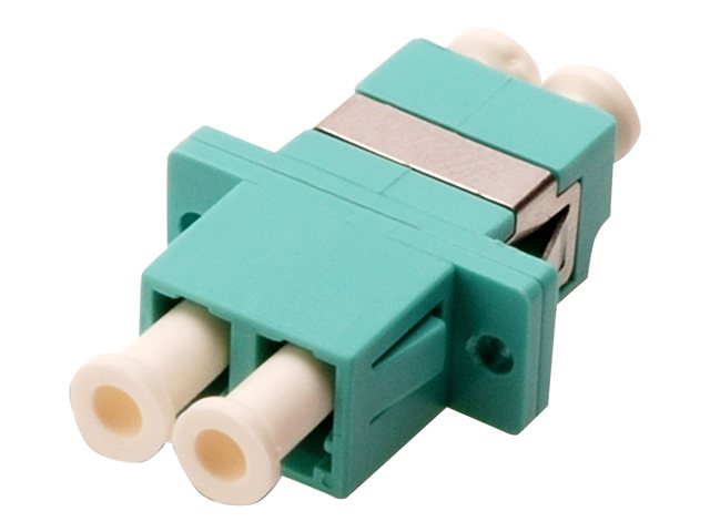 Digitus Professional - Netzwerkstecker - Lc Multimode (Buchse) Auf Lc Multimode (Buchse) - Lichtwellenleiter - Aquamarin