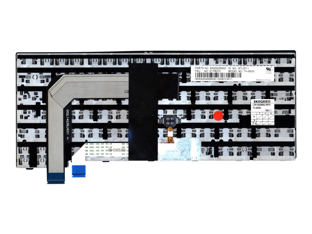 Lenovo 01Yr072, Tastatur, Schwedisch, Lenovo, Thinkpad T460s (20F9)