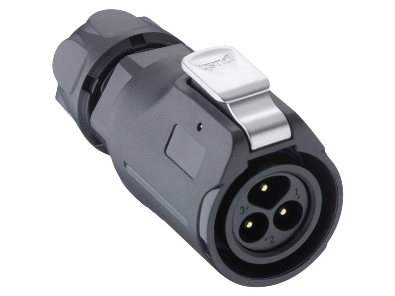 Lutronic 2450 08 T09CB T Rundstikforbinder Stik, lige 1 stk
