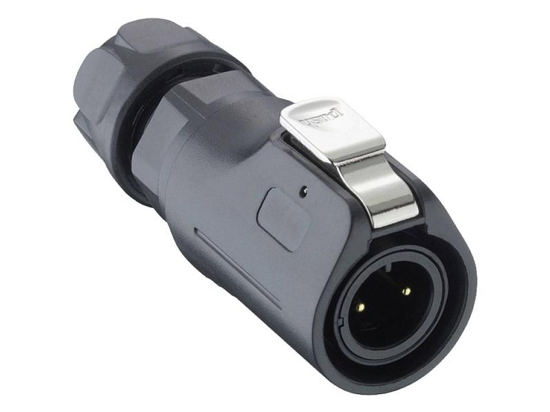 Lutronic 2350 08 T06CB T Rundstikforbinder Stik, lige 1 stk