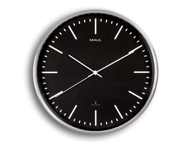 Maul 9063490, Væg, Cirkel, Aluminium, Sort, Aluminium, Glas, Klassisk