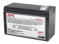 Apc Replacement Battery Cartridge #110 - Usv-Akku - 1 X Batterie - Bleisäure - Schwarz - Für P/N: Be650g2-Cp, Be650g2-Fr, Be650g2-Gr, Be650g2-It, Be6