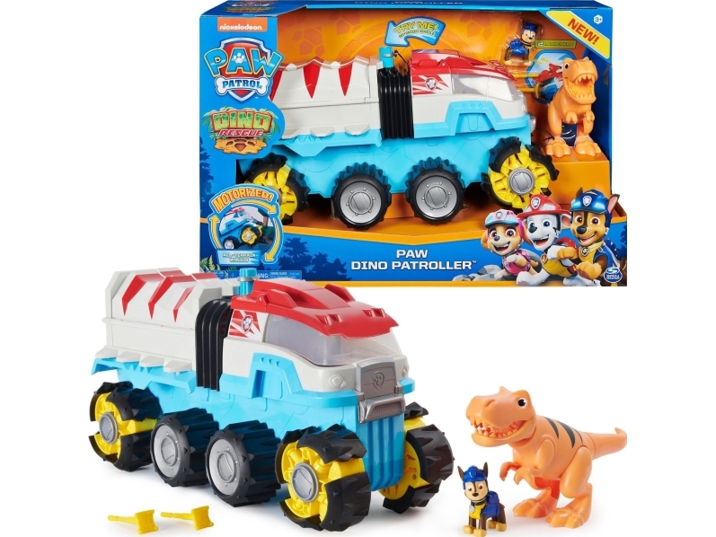Paw Patrol Dino Patroller Team Vehicle | Leksaker - Bilar och andra fordon - Fordon med populära figurer | GameStuff