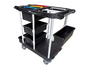 Reinigungswagen Nordic Recycle Trolley 2.0 Größe M Offenes Modell, 1 Stück