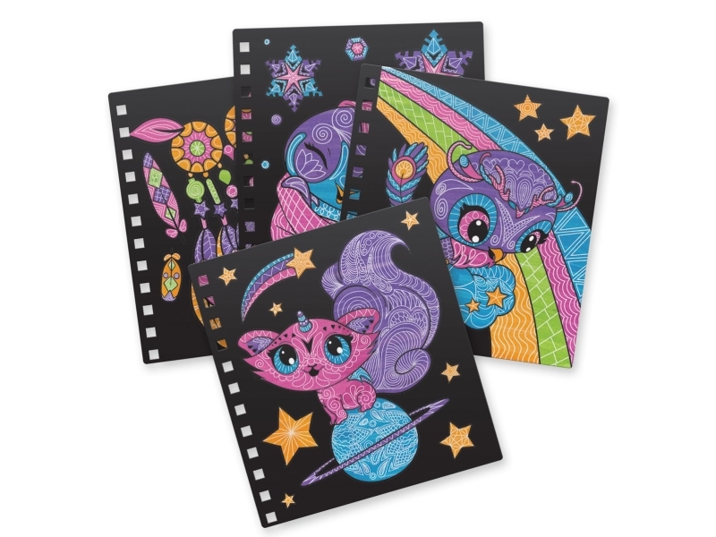 Nebulous Star Small Creative Magic Velvet Book
