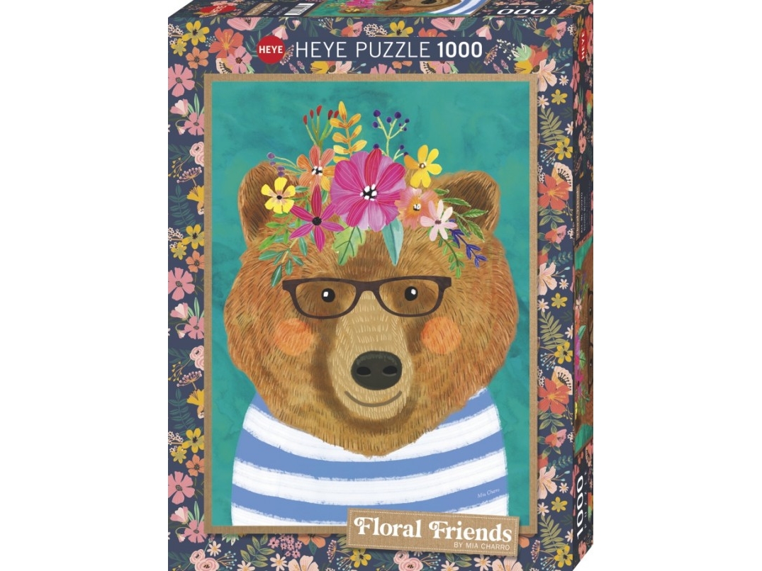 Heye Puzzle 1000 Psc. Teddybär