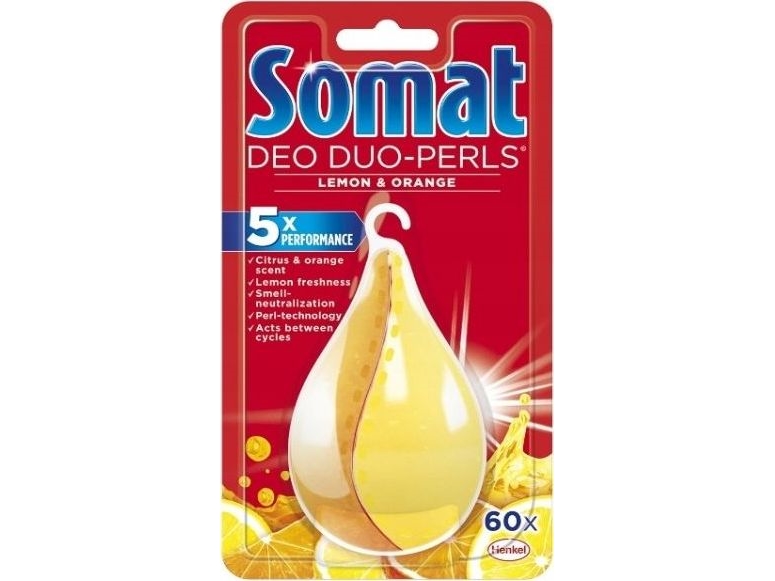 Somat Opvaskemaskinefrisker Deo Perls Lemon 17G