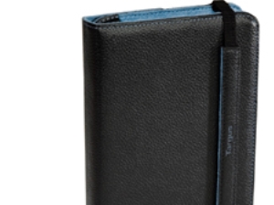 strukturelt tyv Frustration Targus Truss Case for Samsung Galaxy - Taske til tablet - læder - sort, blå  - 7" - for Samsung Galaxy Tab, Tab WiFi