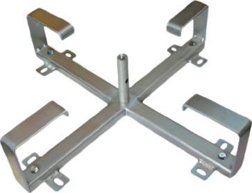 Alantec Kabelstativ Med Justerbare Arme 35-55 Cm, Galvaniseret, Beskyttet Mod Korrosion. Alantec - Alantec