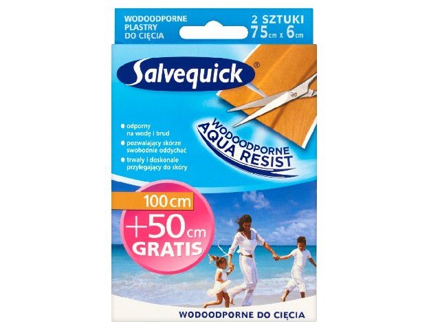 Salvequick Pflaster Aqua Resist Wasserfest Zum Zuschneiden 150 Cm