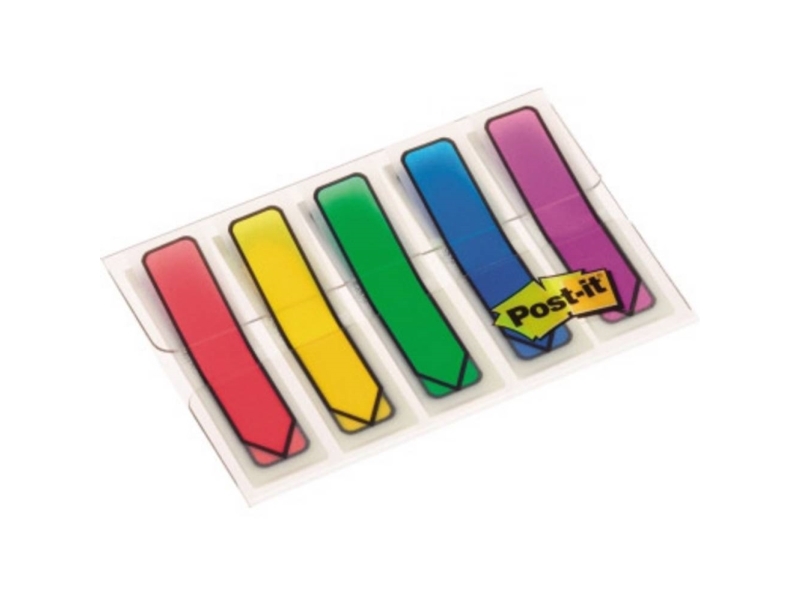 Post-it indexflikar 7000038078 5 block/pack. Röd, blå, gul, grön, lila | Papper & Emballage - Block & Post-It - Post-it | GameStuff
