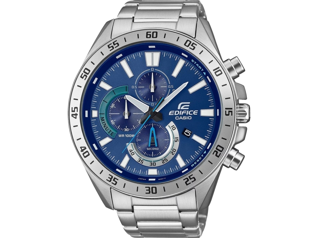 Casio Edifice EFV-620D-2AVUEF herreur - sølvfarvet stål, 50 mm