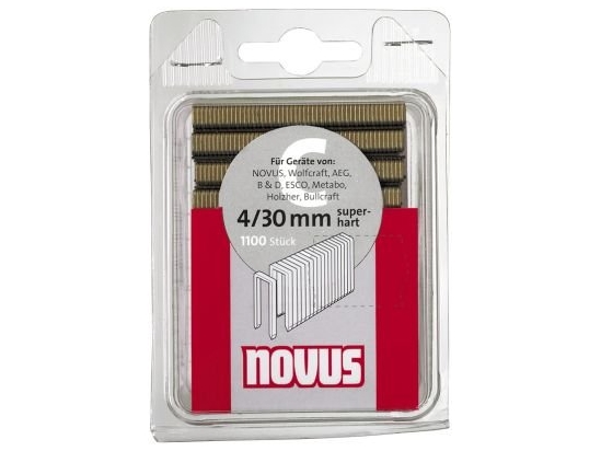 Novus Narrow Staples Type C 4/26Mm 1100Pcs. 042-0393