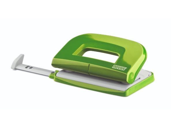 Pappersstans Novus för 10 ark grön (025-0599 NO) | Kontorsmaterial - Hålslagare - 2 Hålslagare | GameStuff