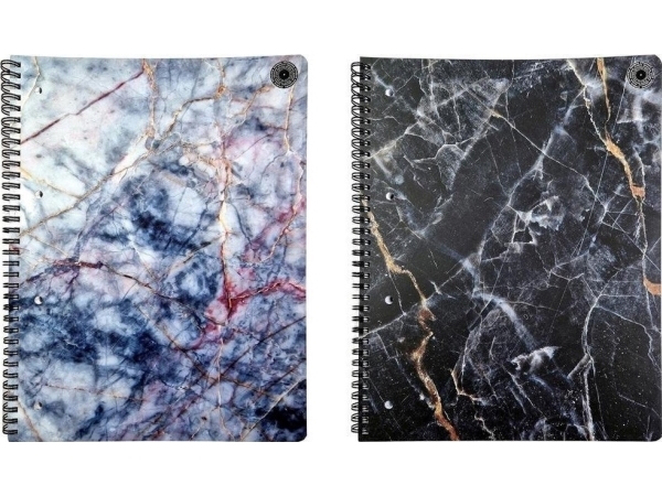 Ziemia Obiecana Brulion A4/100k Kratka Marble 5szt |