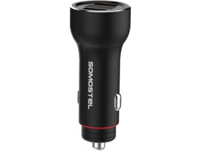 Somostel Biloplader Sms-A89 2X Usb-A 2.4A (28940)