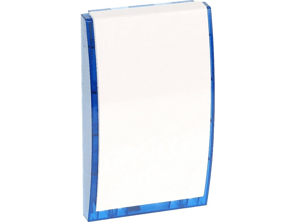 Satel udendørs akustisk-optisk signalanordning blåt batteri 6V/1,3 Ah PIEZO SP-4006 BL