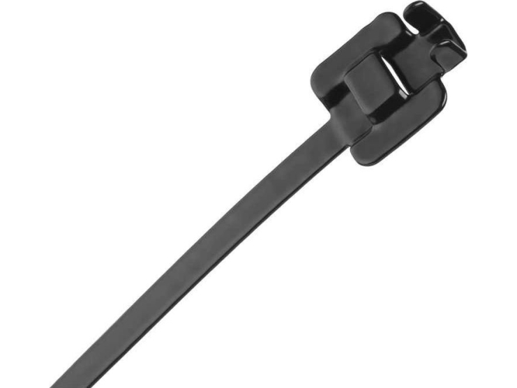 Lp Oem Plieninis Laidų Tvirtinimo Dirželis Su Nailono Danga 45Cm 6.3Mm