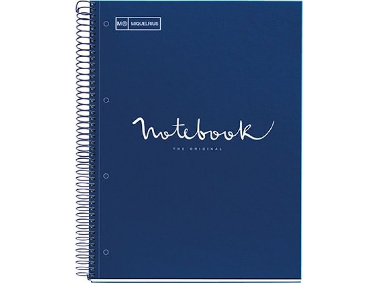 MIQUELRIUS Emotions muistikirja, A4, 80 arkkia, 90g, tummansininen