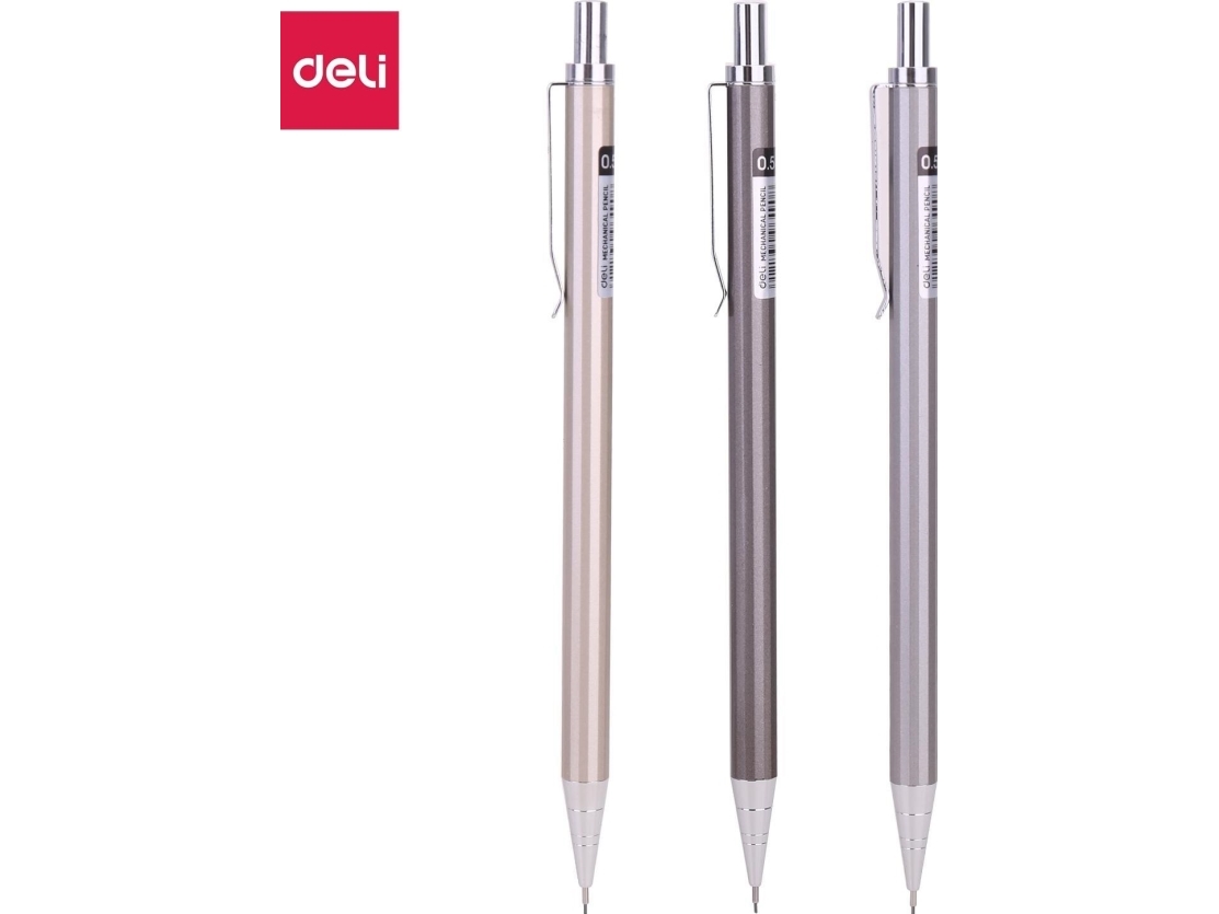 Deli Automatic Pencil 6490 0,5 Mm Mix Aus Farben