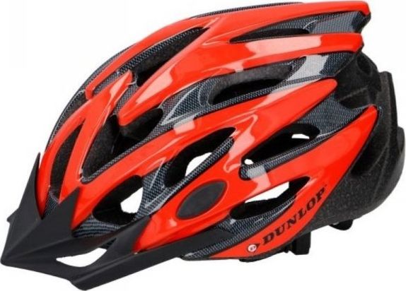 Dunlop Mtb-Fahrradhelm (Rot/Schwarz)